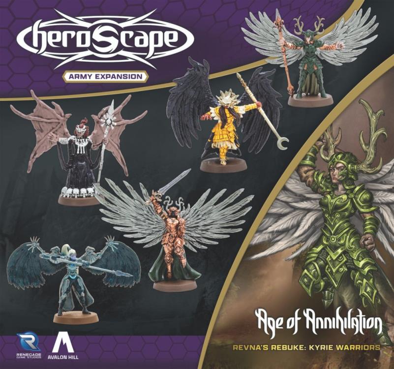 Heroscape: Revna’s Rebuke: Kyrie Warriors Army Expansion Gallery Image 3