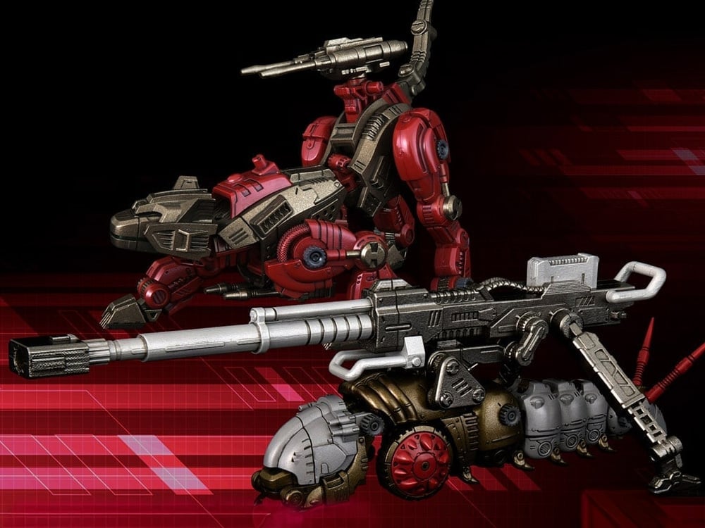 Zoids Realize Model RMZ-010 Canoly Molga & Hell Cat 1/100 Scale