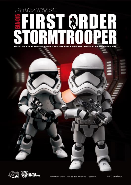 Star Wars Egg Attack Action EAA-015 First Order Stormtrooper (The Force Awakens) Gallery Image 4