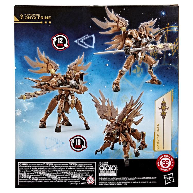 Transformers: Age of the Primes Leader Class The Thirteen Onyx Prime Action Figure Gallery Image 21
