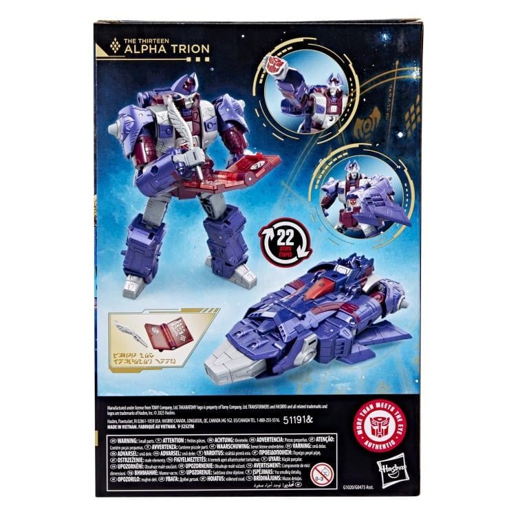 Transformers: Age of the Primes Voyager Class The Thirteen Alpha Trion Action Figure Gallery Image 17
