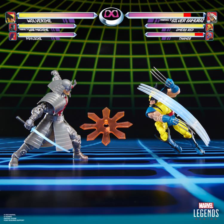 Marvel Legends Gamerverse Wolverine vs. Silver Samurai Action