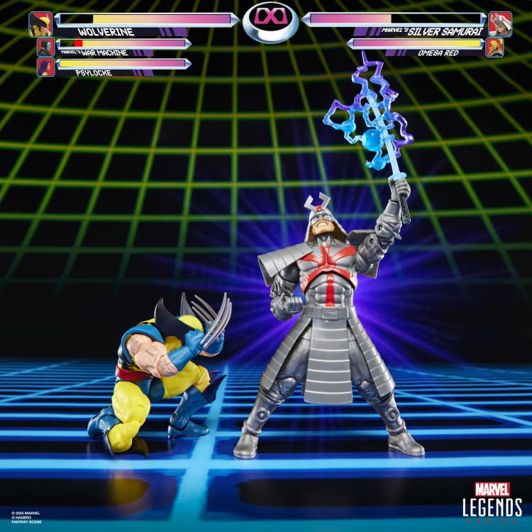 Marvel Legends Gamerverse Wolverine vs. Silver Samurai Action Figure Two-Pack Gallery Image 7