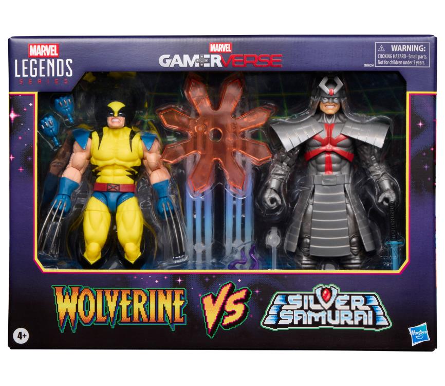 Marvel Legends Gamerverse Wolverine vs. Silver Samurai Action Figure Two-Pack Gallery Image 14