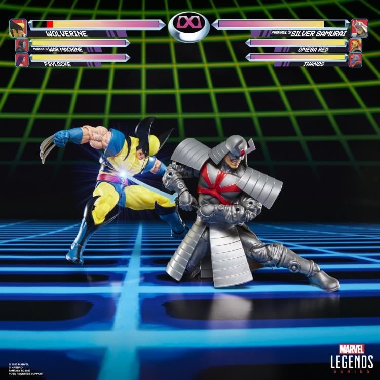 Marvel Legends Gamerverse Wolverine vs. Silver Samurai Action