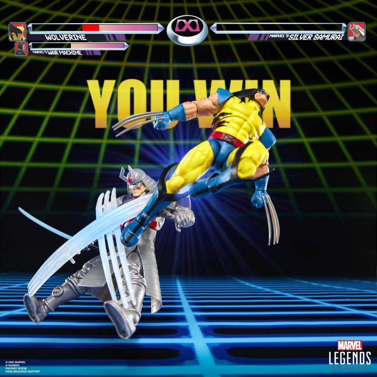 Marvel Legends Gamerverse Wolverine vs. Silver Samurai Action