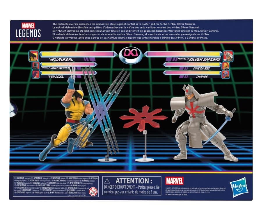 マーベルレジェンド Gamerverse シルバーサムライ　ヴェノム　二体セット Amazon.com: Marvel Legends Series Gamerverse Wolverine vs Marvel's