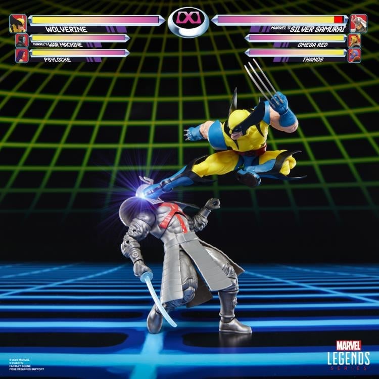Marvel Legends Gamerverse Wolverine vs. Silver Samurai Action