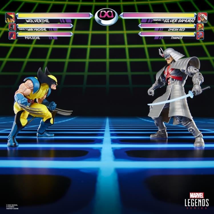 Marvel Legends Gamerverse Wolverine vs. Silver Samurai Action Figure Two-Pack Gallery Image 3