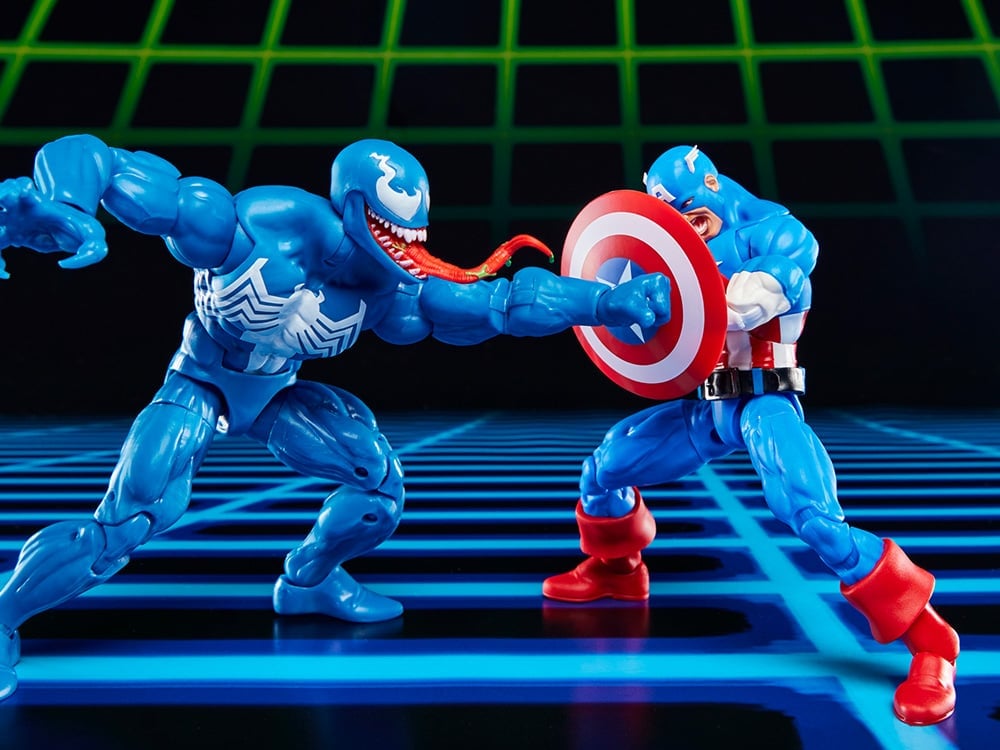 Marvel Legends Gamerverse Captain America vs. Venom Action Figure