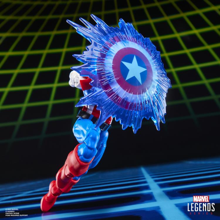 Marvel Legends Gamerverse Captain America vs. Venom Action Figure Two-Pack Gallery Image 12