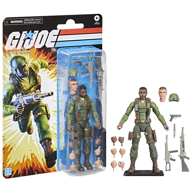 G.I. Joe Classified Series Retro Collection Anniversary G.I. Joe Trooper Action Figure Gallery Image 10