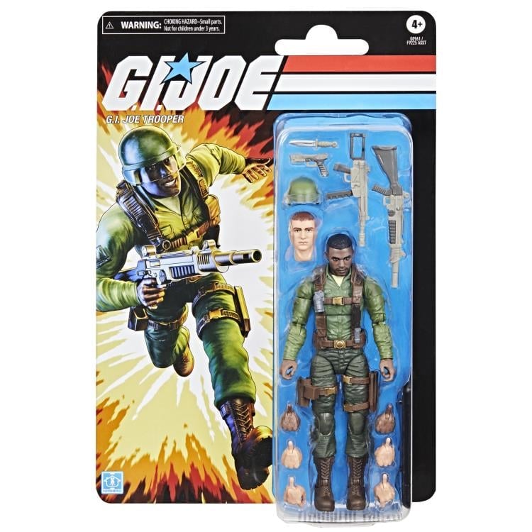 G.I. Joe Classified Series Retro Collection Anniversary G.I. Joe Trooper Action Figure Gallery Image 11
