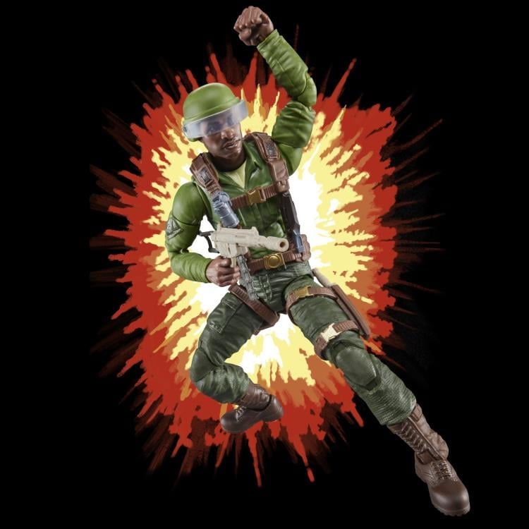 G.I. Joe Classified Series Retro Collection Anniversary G.I. Joe Trooper Action Figure Gallery Image 3