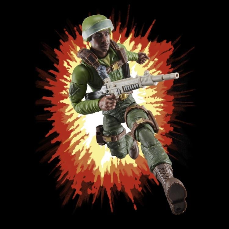 G.I. Joe Classified Series Retro Collection Anniversary G.I. Joe Trooper Action Figure Gallery Image 4