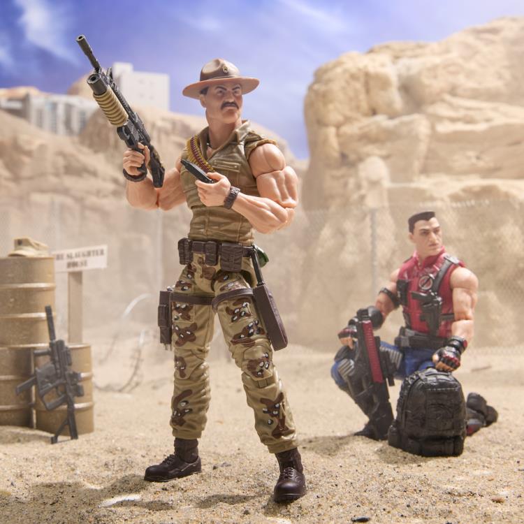 G.I. Joe Classified Series #173 Sgt. Slaughter & Felix "Mercer" Stratton Action Figure Two-Pack Gallery Image 6