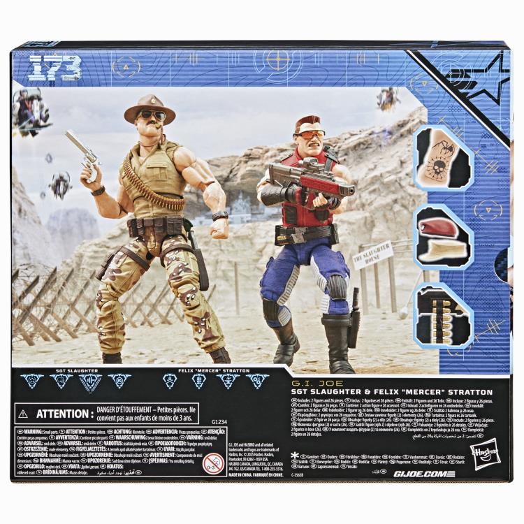 G.I. Joe Classified Series #173 Sgt. Slaughter & Felix 
