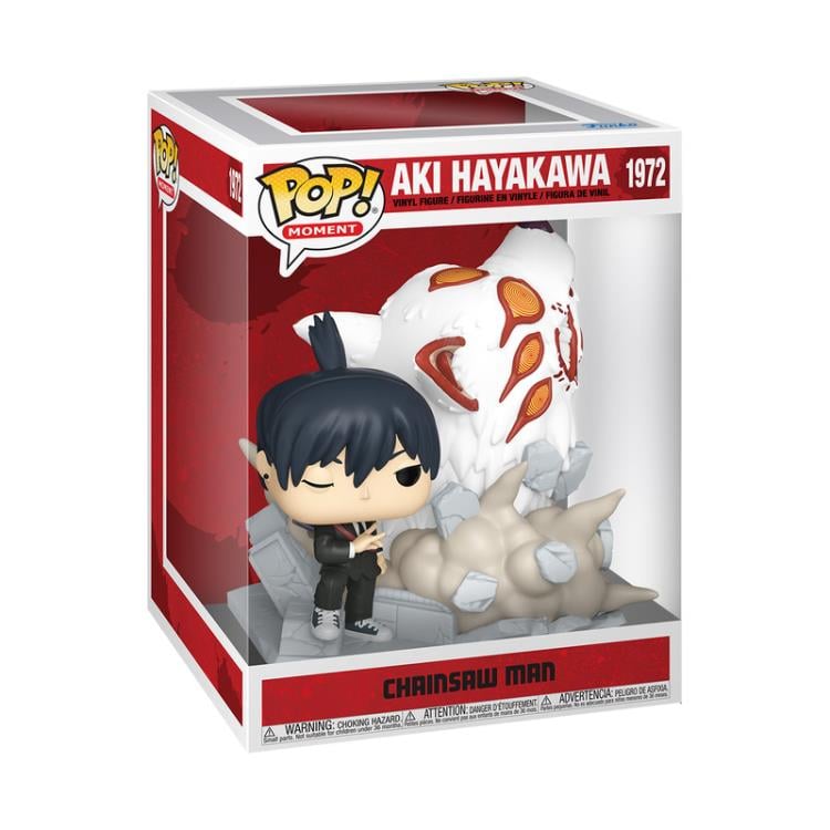 Chainsaw Man Pop! Moments #1972 Aki Hayakawa with Fox Devil