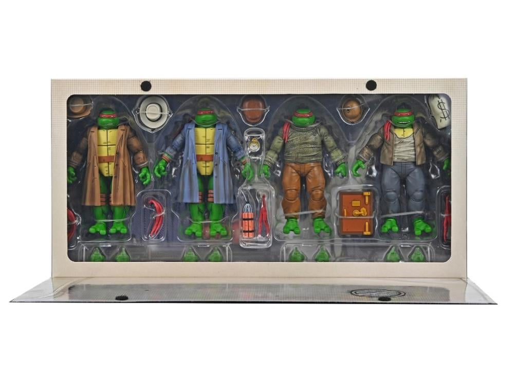Teenage Mutant Ninja Turtles Gangster Turtles (Mirage Comics) Action Figure 4-Pack Gallery Image 15