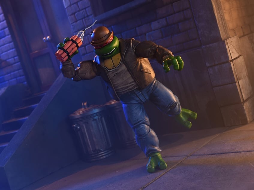 Teenage Mutant Ninja Turtles Gangster Turtles (Mirage Comics) Action Figure 4-Pack Gallery Image 7