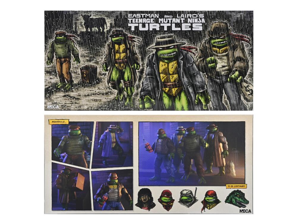 Teenage Mutant Ninja Turtles Gangster Turtles (Mirage Comics) Action Figure 4-Pack Gallery Image 16