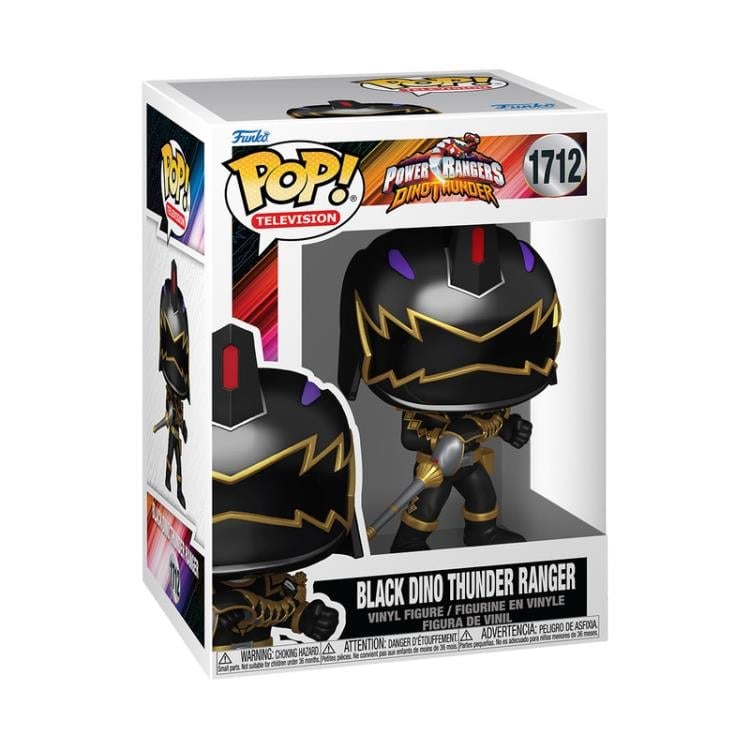 Power Rangers Dino Thunder Pop! Television #1712 Black Dino Thunder Ranger Gallery Image 3
