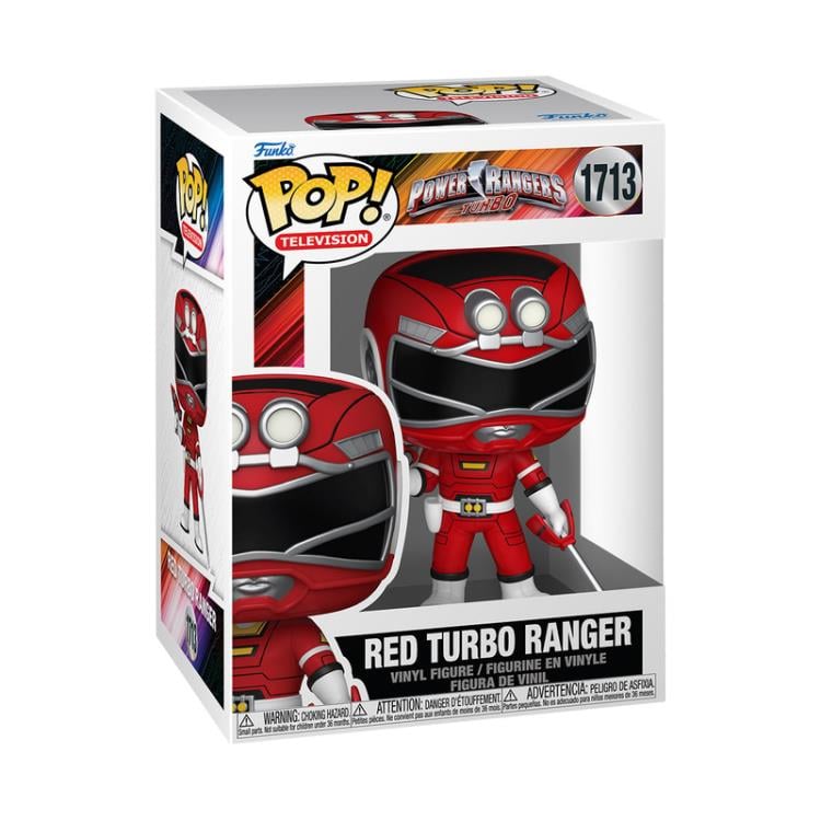 Power Rangers Turbo Pop! Television #1713 Red Turbo Ranger Gallery Image 3