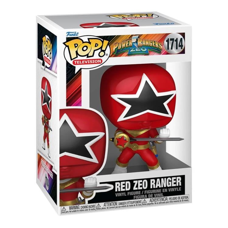 Power Rangers Zeo Pop! Television #1714 Red Zeo Ranger Gallery Image 3