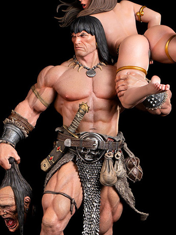 Conan the Barbarian Conan (Deluxe Edition) 1/4 Scale Limited Edition Statue Gallery Image 2