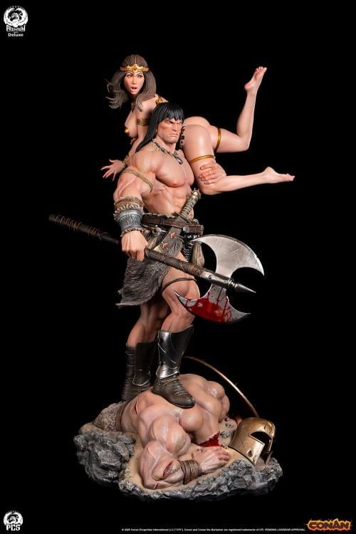 Conan the Barbarian Conan (Deluxe Edition) 1/4 Scale Limited Edition Statue Gallery Image 4