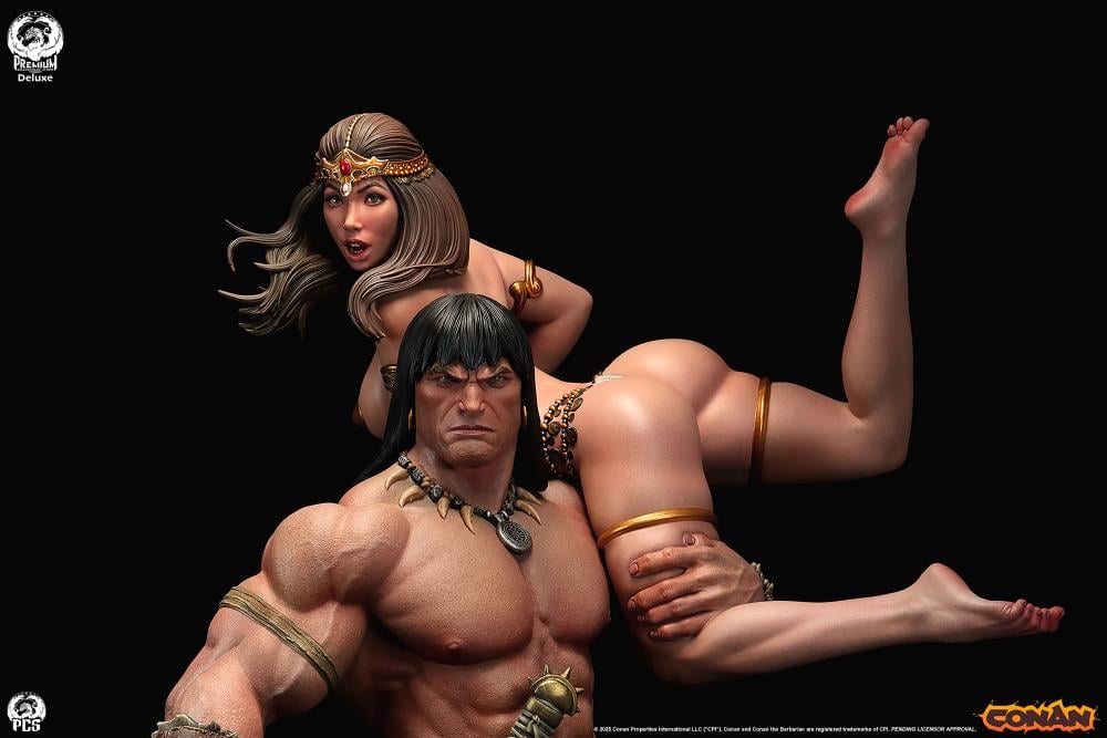Conan the Barbarian Conan (Deluxe Edition) 1/4 Scale Limited Edition Statue Gallery Image 10