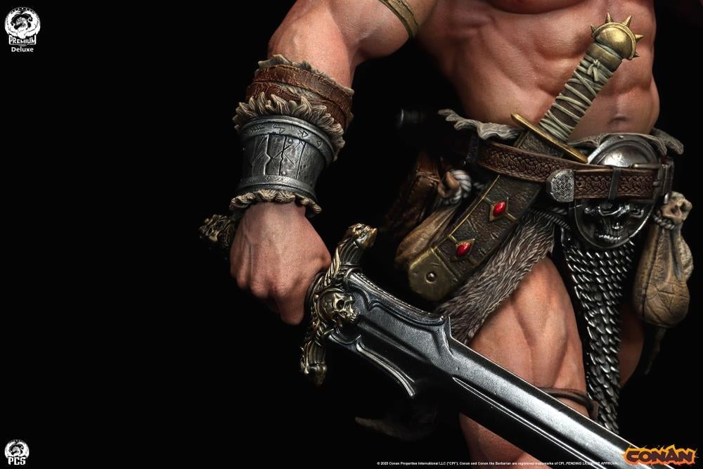 Conan the Barbarian Conan (Deluxe Edition) 1/4 Scale Limited Edition Statue Gallery Image 19