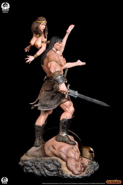 Conan the Barbarian Conan (Deluxe Edition) 1/4 Scale Limited Edition Statue Gallery Image 5
