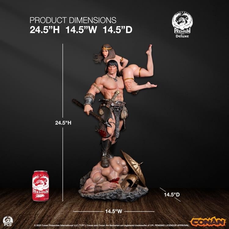 Conan the Barbarian Conan (Deluxe Edition) 1/4 Scale Limited Edition Statue Gallery Image 24