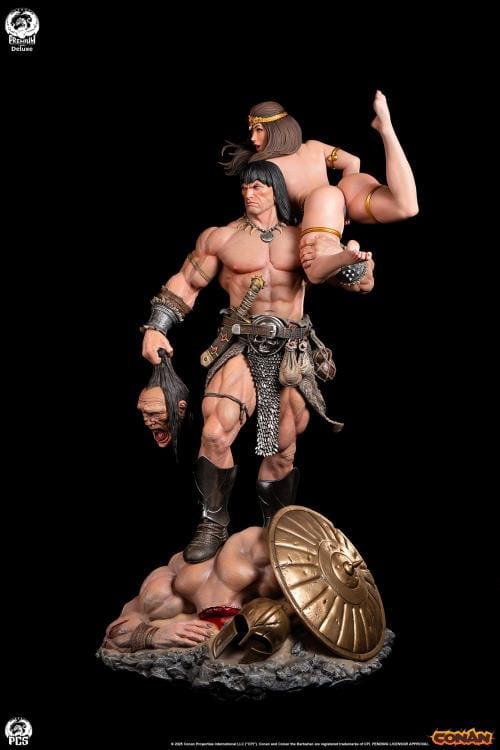 Conan the Barbarian Conan (Deluxe Edition) 1/4 Scale Limited Edition Statue Gallery Image 3