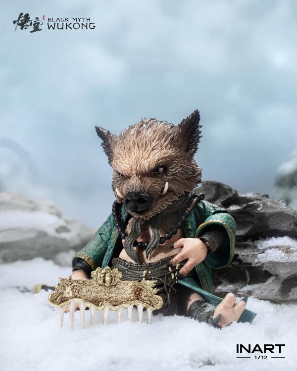Black Myth: Wukong InArt Zhu Bajie 1/12 Scale Action Figure Gallery Image 5