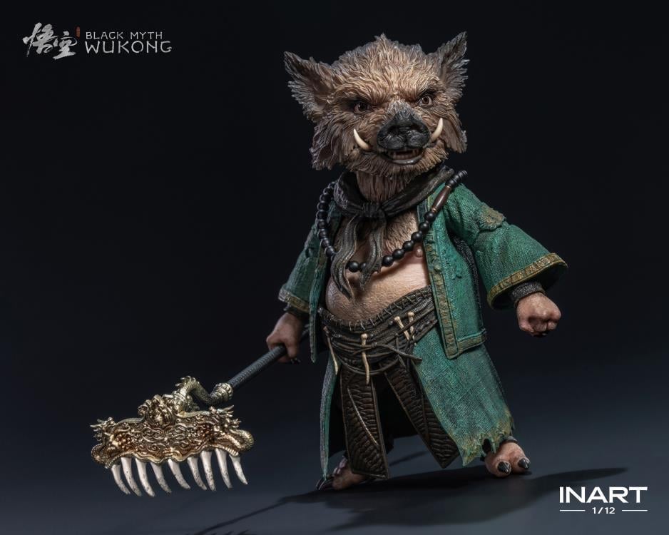 Black Myth: Wukong InArt Zhu Bajie 1/12 Scale Action Figure Gallery Image 16