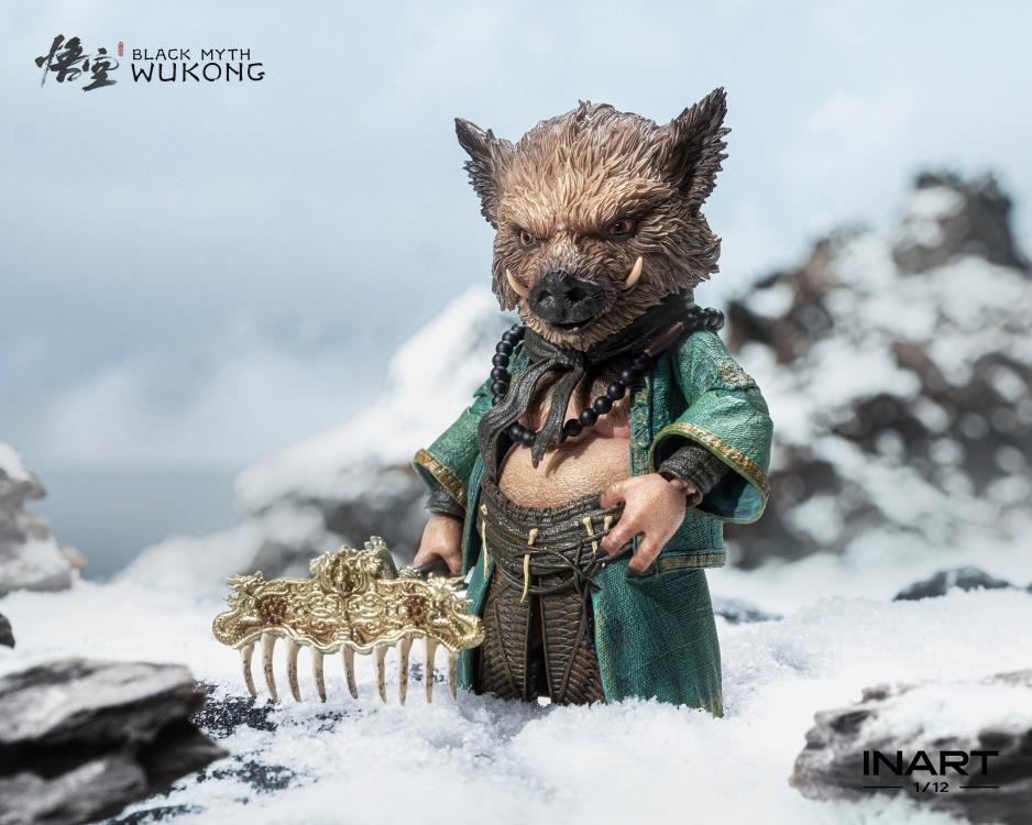 Black Myth: Wukong InArt Zhu Bajie 1/12 Scale Action Figure Gallery Image 6