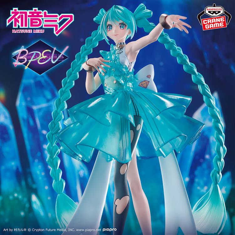 初音ミク BANPRESTO EVOLVE EmeraldGem 20体 Vocaloid Banpresto Evolve Clearluxe Hatsune Miku (EmeraldGem) Figure