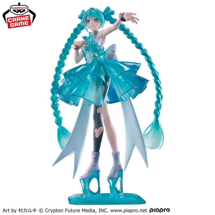Vocaloid Banpresto Evolve Clearluxe Hatsune Miku (EmeraldGem) Figure Vocaloid Banpresto Evolve Clearluxe Hatsune Miku (EmeraldGem) Figure