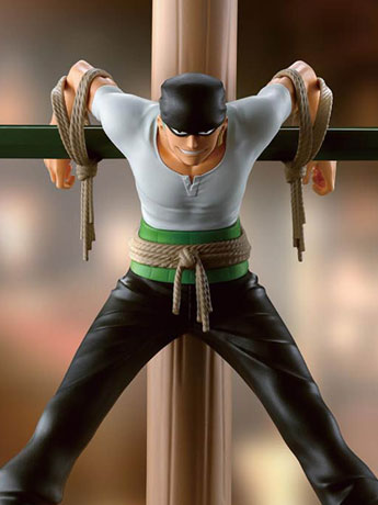 One Piece FigLife! Pirate Hunter Zoro Figure