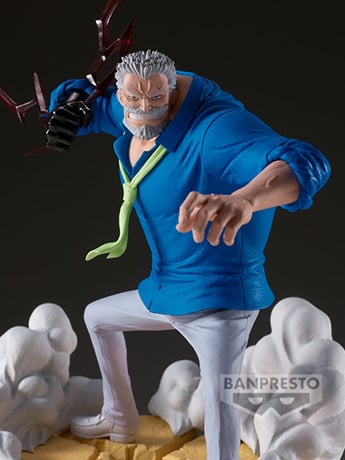 One Piece Senkozekkei Monkey D. Garp Figure Gallery Image 2