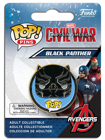 Pop! Pins: Civil War - Black Panther Gallery Image 2