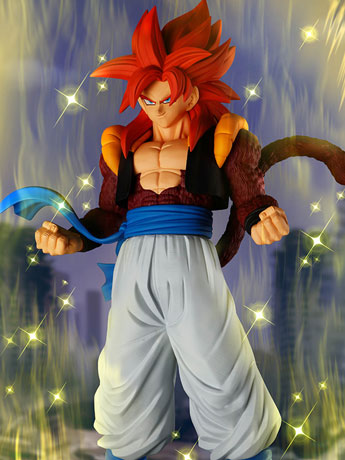 Dragon Ball GT Solid Edge Works Super Saiyan 4 Gogeta Figure Gallery Image 2