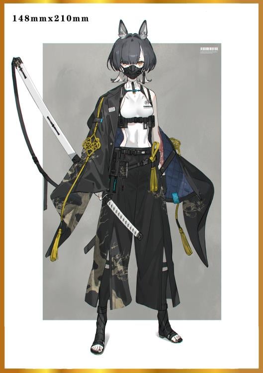 neco Illustration Xian Ren Ni Shen Series Komainu -Ritsu- 1/6 Scale Figure Gallery Image 13