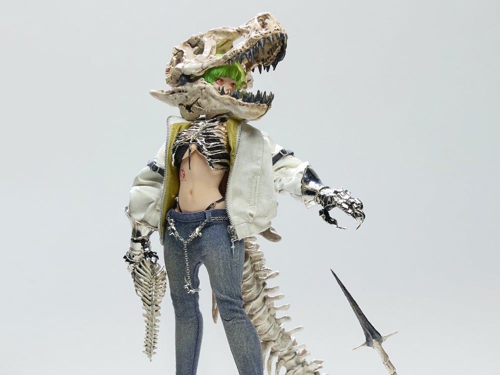Entei Ryu Fierce Girls AAGA-02 Rex 1/6 Scale Action Figure