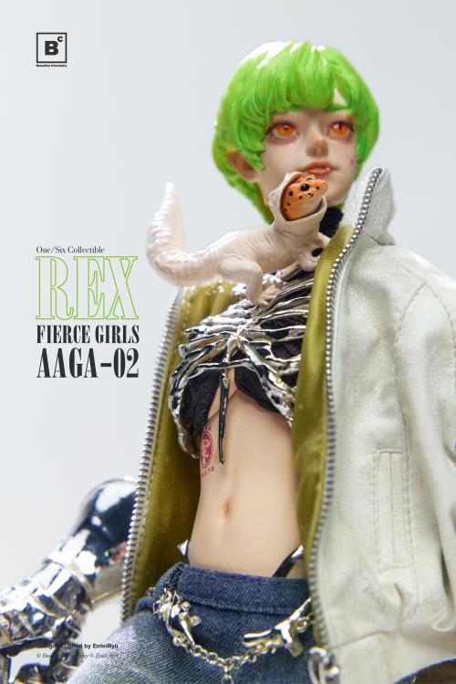 Entei Ryu Fierce Girls AAGA-02 Rex 1/6 Scale Action Figure Gallery Image 16