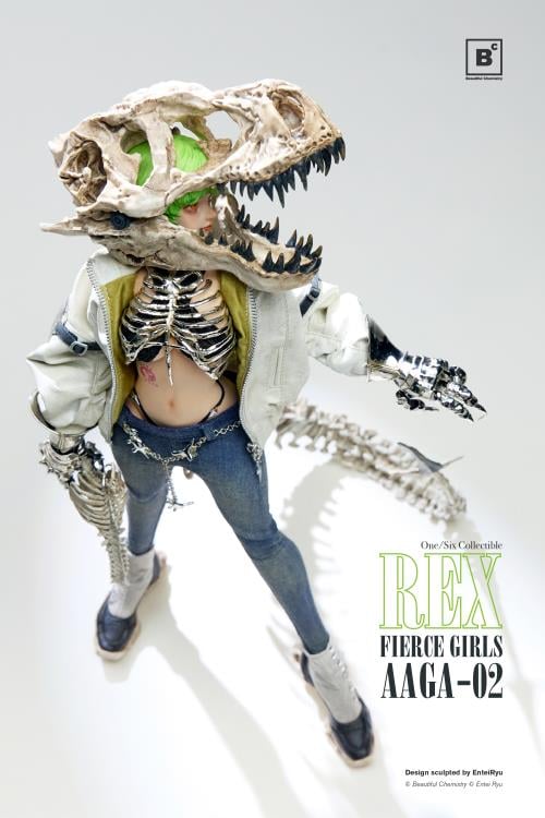 Entei Ryu Fierce Girls AAGA-02 Rex 1/6 Scale Action Figure Gallery Image 7