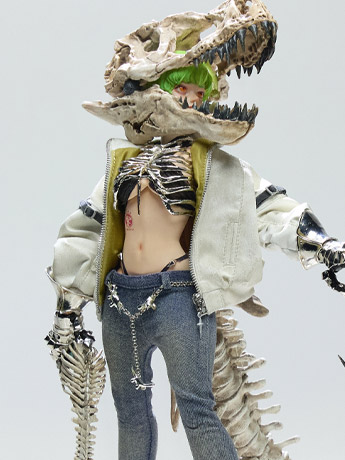 Entei Ryu Fierce Girls AAGA-02 Rex 1/6 Scale Action Figure Gallery Image 2
