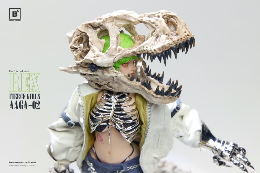 Entei Ryu Fierce Girls AAGA-02 Rex 1/6 Scale Action Figure Gallery Image 11